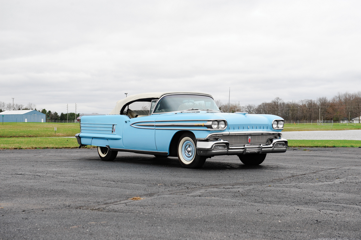 1958 Oldsmobile Dynamic 88 Convertible offered at RM Auction’s Auburn Spring live auction 2019